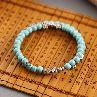 A Mix Of Clear Turquoise Bracelet