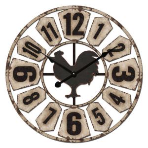 Large Vintage Metal Round Wall Clocks Online for Sale