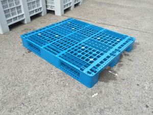L1200*W1000*H150mm, Plastic Pallet with Picture Frame Bottom. Rackable, Grid.