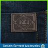 Popular Jeans PU Leather Patch Labels for Clothing