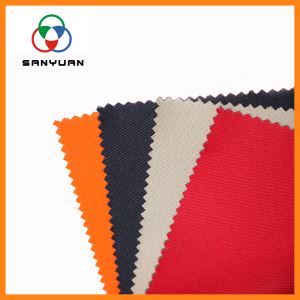 Colourful Twill Flame Retardant Combed Cotton Woven Fabric