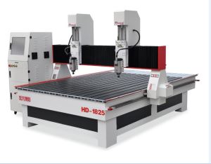 Double Head Wood CNC Router machine HD-1325 for woodworking