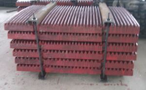 High Manganese Alloy Cast Low Chrome Precision Dimension Jaw Plate