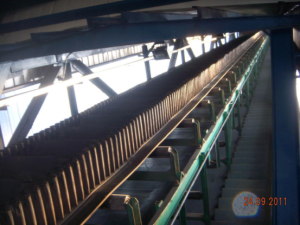 Large Angle Corrugated Sidewall Belt Conveyor