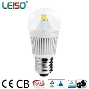 LEISO 5W Dimmable Patent SCOB E27 80RA Base G45 Transparent/milky Aluminum Hotel Use LED Bulb 50W Halogen Replacement
