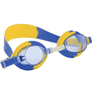Anti Fog Baby Swim Goggles with Wide Strap and Adjustable Nose Bridge