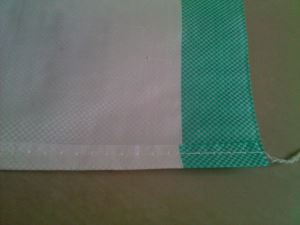 FDA Standard 36X38 White PP Bag with Green Lines