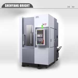 CNC Space Saving Vertical Lathe Machine for Turning Disc Aoto