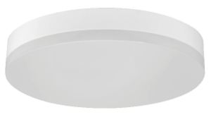 White LED Ceiling Light Flush Mount Circular-Plane Cover IP44 Natural Ligthing Used in Kitchen Dining Room and Living Room 24W