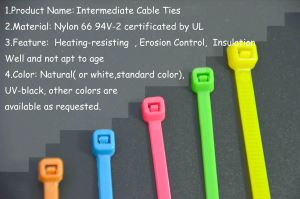 Intermediate Cable Ties 40 lbs 6.0" - 14.5" Inch