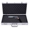 Super Buy 18.5 Aluminum Framed Locking Gun Pistol HandGun Lock Box Hard Storage Carry Case