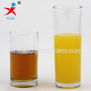 250ml Straight Clear Glass Juice Cup,Transparent Glass Tumbler