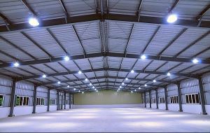 Steel Structures Prefab Metal Storage Warehouse Building Light Gauge