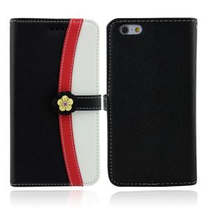 PU Leather Flip Wallet Stand Case for Apple iPhone 7 Plus