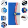 PU Leather Flip Wallet Stand Case for Apple iPhone 7 Plus