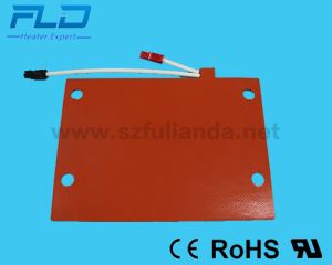 OEM High Temperature Flexible Silicone Rubber Heater Pad with UL
