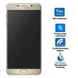 Galaxy Note 5 Screen Protector,Premium Tempered Glass Screen Protector For Samsung Galaxy Note 5