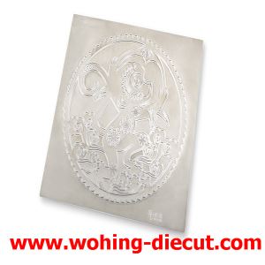Embossing and Hot Foil Stamping Die Made of Steel