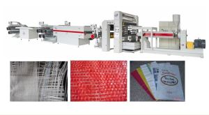 PP Woven Bags Flat Plastic Filament Extrusion Line