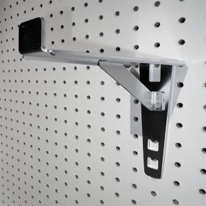 Retail Peg Hanger and Hooks for Pegboard Storage