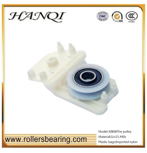 Low Noise Imported Nylon Coated U Groove Pulley Bearings