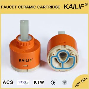 40mm Water-saving Double Seal Ceramic Cartridge without Distributor (two Step/three Step)