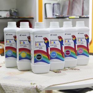Vision Brand Sublimation Ink Used for Rioch Head with Good Intensity and Vivid Color