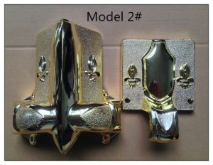 Casket Corners Model 2# with Plastic Material for Coffin Casket Corner on Casket