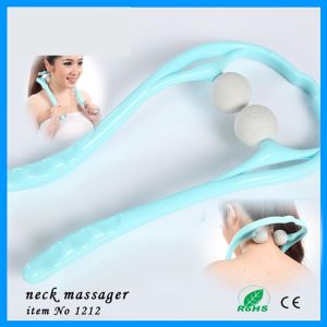 New Cheapest Manual Squeeze Adjustable Germa Neck Kneading Massager