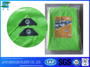 4.1 OZ. 140GSM Medium Duty Light Green Poly Tarps, the First Grade Quality, Long Lifespan, Green House Roofing Material