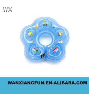 Wholesale High Quality New Style Factory Price Green Material Customed PVC Inflatable Baby Nack Rings