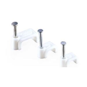 Steel Nail Flat Cable Clip