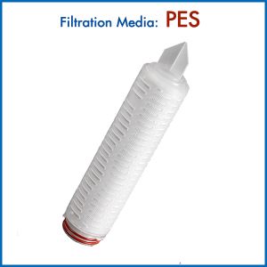 Absolute Rated PES Filter Cartridges for Fluid Sterilization/removing Bacteria