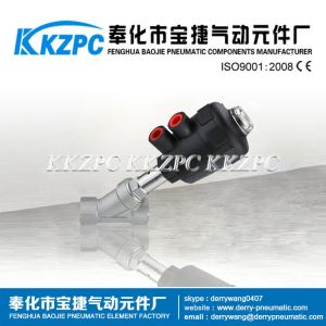 JZF-15 2/2 Way Piston-operated Pneuamtic Angle Seat Valves for Neutral and Aggressive Liquids