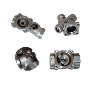304 Stainless Steel CastingPipe Fitting parts  Customized Lost Wax Investment Precision casting Parts supplier