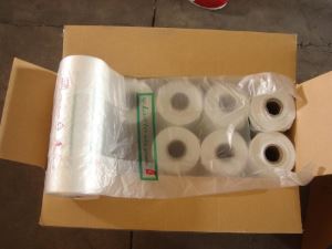 Transparent T-Shirt Plastic Bags on Roll with Large Capacity