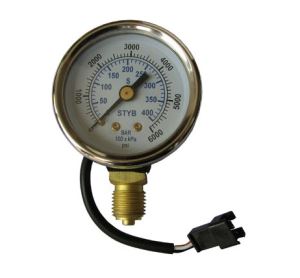 Stainless steel automotive natural gas CNG gas pressure gauges