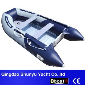 Inflatable Sport Boat 3.2m Aluminum Floor PVC Foldable Boat