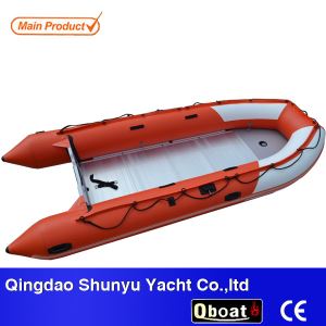 Inflatable Boats/Fishing Boats---ALIB420 --Aluminum Floor