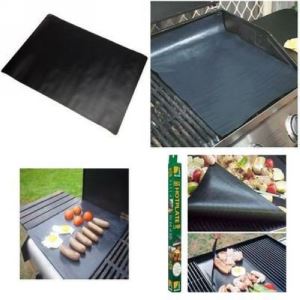 BBQ Grill Mats -100% Non-stick, Easy To Clean And Reusable- 15.75 X 13 - (Set Of 2)