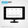 Visual Test Chart LCD Screen WZ-VC-5 LCD Visual Chart Optometry Visual Chart