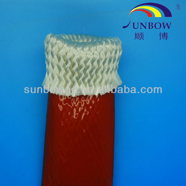 Fireproof hydraulic hose protective fiberglass sleeving manufactures in China
