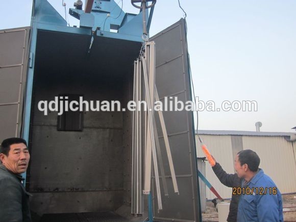 shot blast hanging machine price in qingdao supplier