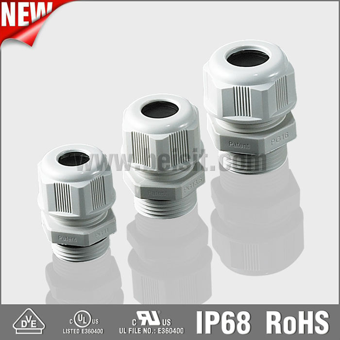 New Design UL CE ROHS PG Nylon Cable Gland With IP68