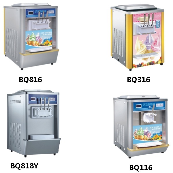 Commercial Table Top Soft Serve Ice Cream Machine