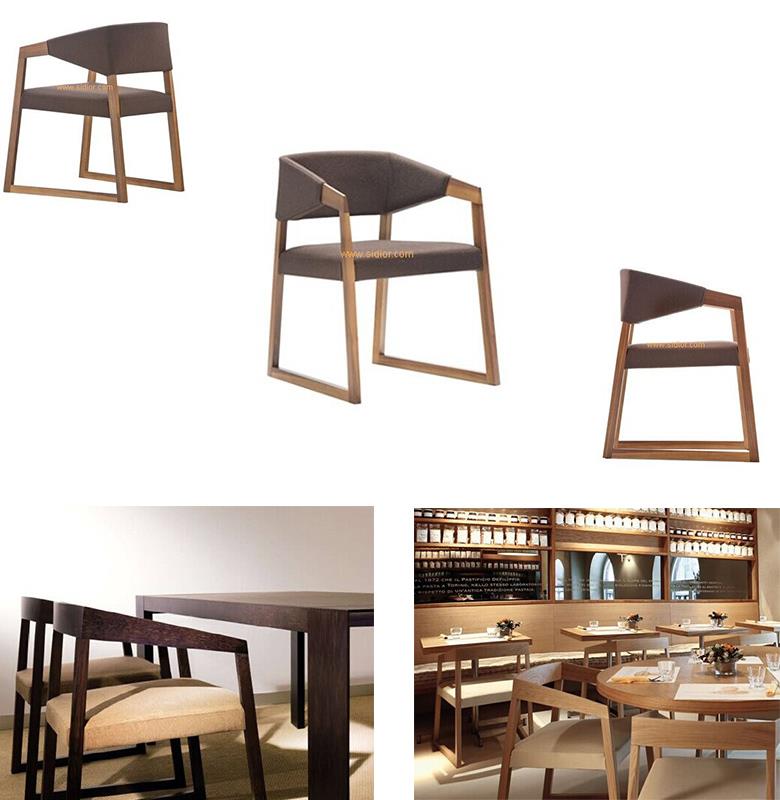 (SD-1005F) Modern Hotel Restaurant Dining Furniture Wooden Dining Chair