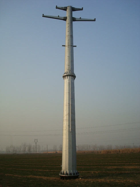 500kv electrical lattice steel tower
