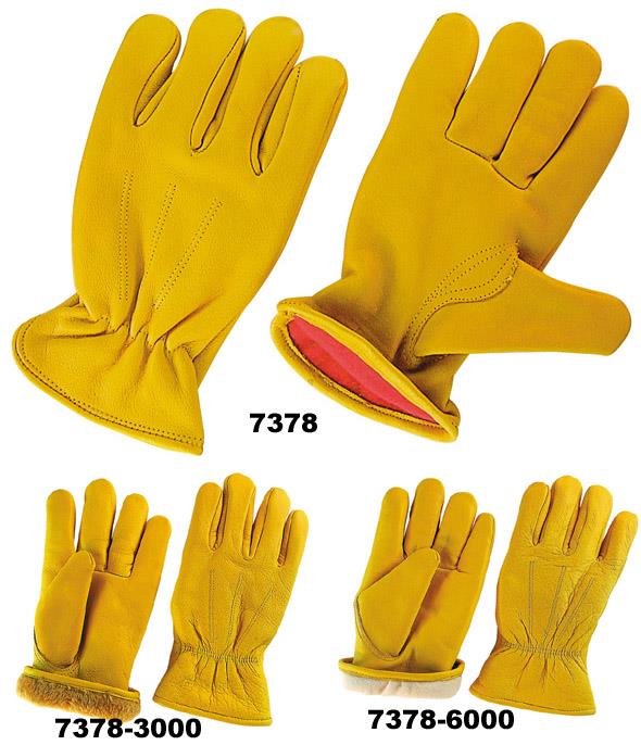 thermal winter leather gloves