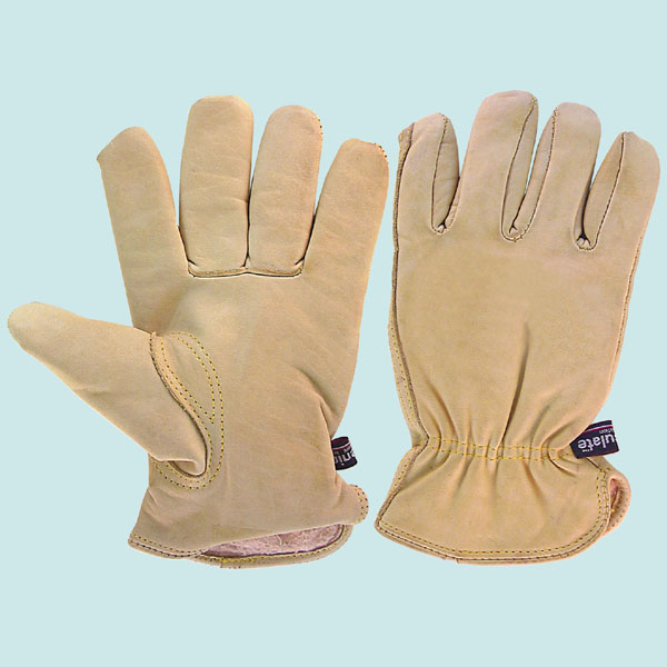 winter driver leather gloves