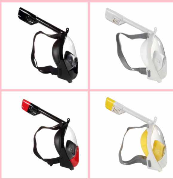 New Full Face snorkeling mask-4 colors.png